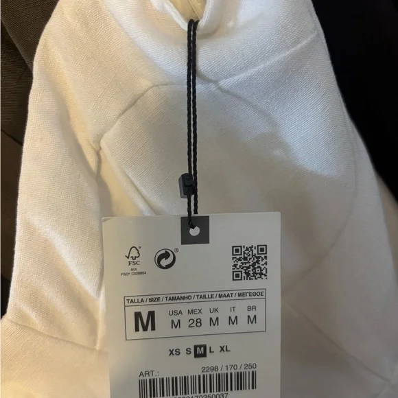 White Spaghetti Strap Midi Dress - Picture 7 of 10